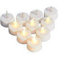 Round LED Candle/Electric Candles/Mini LED Tea Light Candle